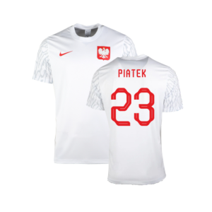 2022-2023 Poland Home Dri-Fit Shirt (Kids) (PIATEK 23)