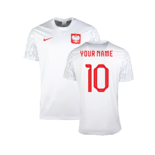 2022-2023 Poland Home Dri-Fit Shirt (Kids) (Your Name)