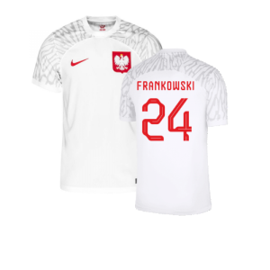 2022-2023 Poland Home Shirt (Frankowski 24)
