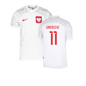 2022-2023 Poland Home Shirt (Grosicki 11)