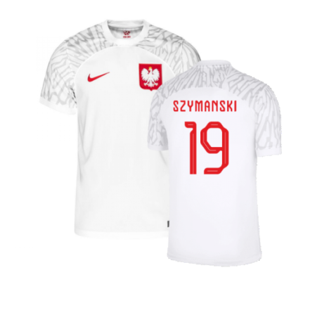 2022-2023 Poland Home Shirt (Szymanski 19)