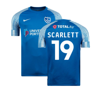 2022-2023 Portsmouth Home Shirt (SCARLETT 19)