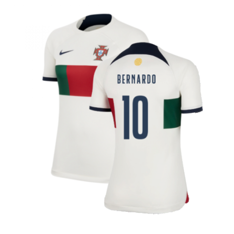 2022-2023 Portugal Away Shirt (Ladies) (Bernardo 10)