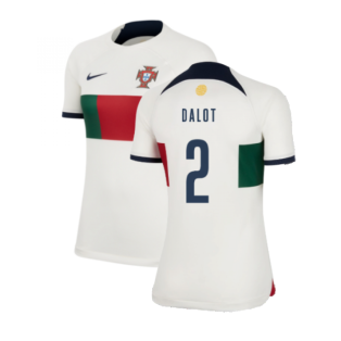 2022-2023 Portugal Away Shirt (Ladies) (Dalot 2)