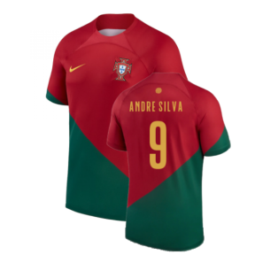 2022-2023 Portugal Home Shirt (Andre Silva 9)