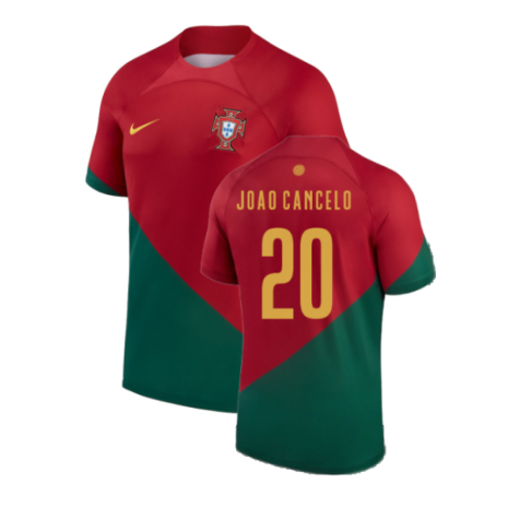 2022-2023 Portugal Home Shirt (Joao Cancelo 20)