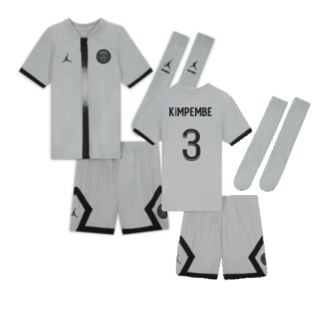 2022-2023 PSG Away Infants Baby Kit (KIMPEMBE 3)