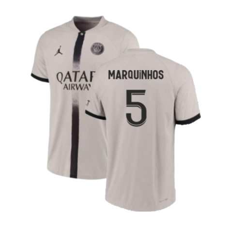 2022-2023 PSG Away Shirt (Kids) (MARQUINHOS 5)