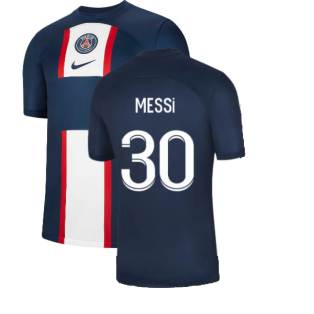 2022-2023 PSG Home Shirt (no sponsor) (MESSI 30)