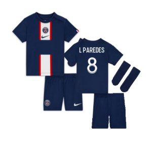 2022-2023 PSG Little Boys Home Kit (L PAREDES 8)
