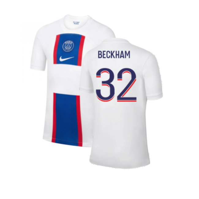 2022-2023 PSG Third Shirt (Kids) (BECKHAM 32)