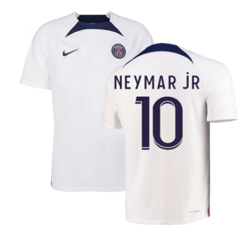 2022-2023 PSG Training Shirt (White) (NEYMAR JR 10)