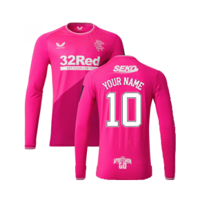 2022-2023 Rangers Away Goalkeeper Shirt (Pink)