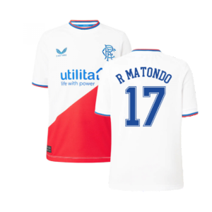 2022-2023 Rangers Away Shirt (Kids) (R MATONDO 17)