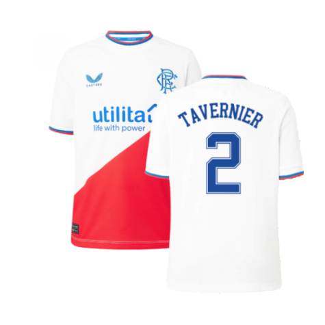 2022-2023 Rangers Away Shirt (Kids) (TAVERNIER 2)