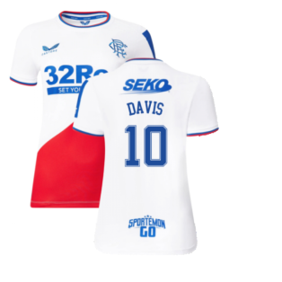 2022-2023 Rangers Away Shirt (Ladies) (DAVIS 10)