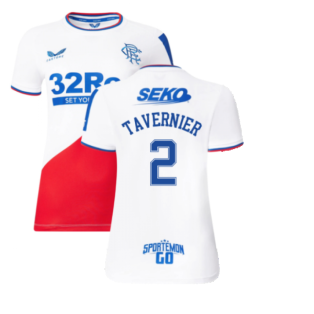 2022-2023 Rangers Away Shirt (Ladies) (TAVERNIER 2)