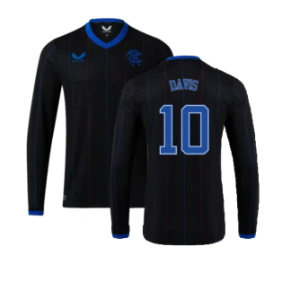 2022-2023 Rangers Fourth Long Sleeve Shirt (DAVIS 10)