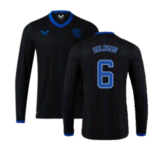 2022-2023 Rangers Fourth Long Sleeve Shirt (GOLDSON 6)