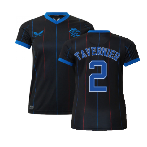 2022-2023 Rangers Fourth Shirt (Ladies) (TAVERNIER 2)