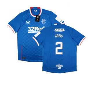 2022-2023 Rangers Home Pro Jersey (GREIG 2)