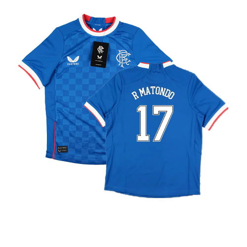 2022-2023 Rangers Home Pro Jersey (Kids) (R MATONDO 17)