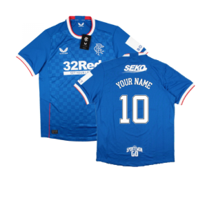2022-2023 Rangers Home Pro Jersey (Your Name)
