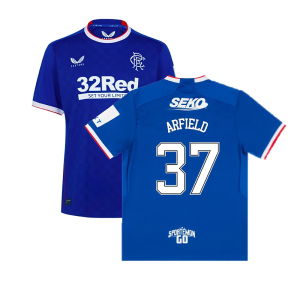 2022-2023 Rangers Home Shirt (ARFIELD 37)