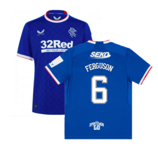 2022-2023 Rangers Home Shirt (FERGUSON 6)