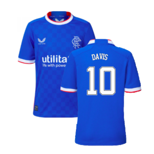 2022-2023 Rangers Home Shirt (Kids) (DAVIS 10)
