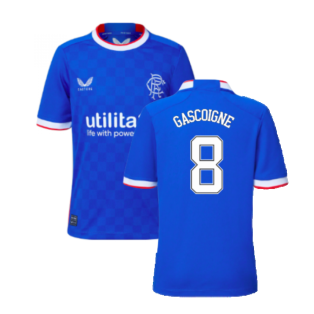 2022-2023 Rangers Home Shirt (Kids) (GASCOIGNE 8)