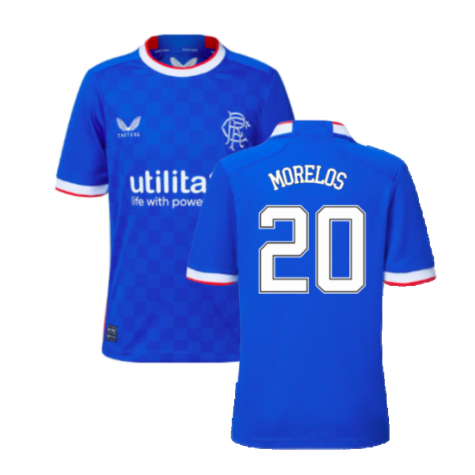2022-2023 Rangers Home Shirt (Kids) (MORELOS 20)