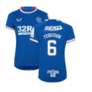 2022-2023 Rangers Home Shirt (Ladies) (FERGUSON 6)