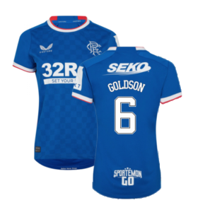 2022-2023 Rangers Home Shirt (Ladies) (GOLDSON 6)