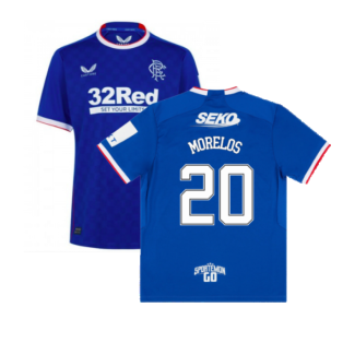 2022-2023 Rangers Home Shirt (MORELOS 20)
