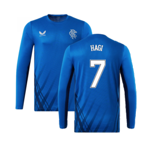 2022-2023 Rangers Long Sleeve Training Tee (Blue) (HAGI 7)