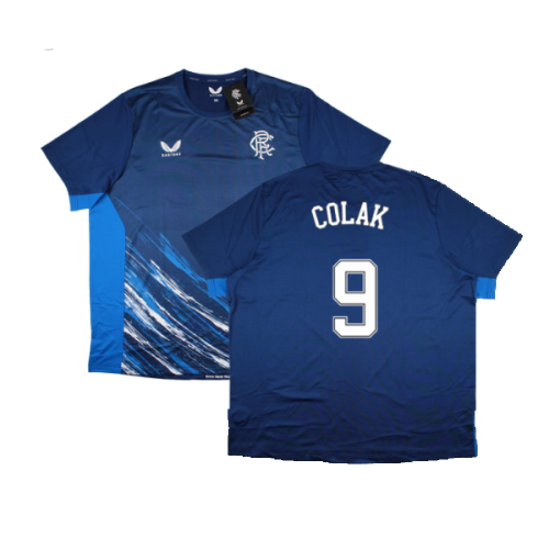 2022-2023 Rangers Match Day Tee (Navy) (COLAK 9)