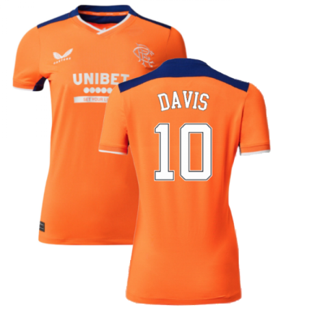 2022-2023 Rangers Third Shirt (Ladies) (DAVIS 10)