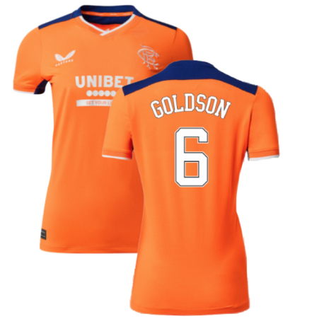 2022-2023 Rangers Third Shirt (Ladies) (GOLDSON 6)