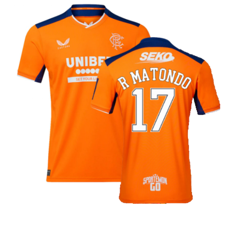 2022-2023 Rangers Third Shirt (R MATONDO 17)