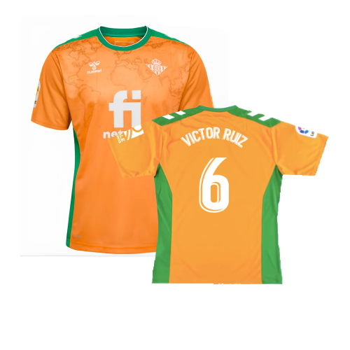 2022-2023 Real Betis Third Shirt (VICTOR RUIZ 6) 2022-2023 Real Betis Third Shirt (VICTOR RUIZ 6)