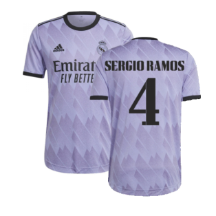 2022-2023 Real Madrid Authentic Away Shirt (SERGIO RAMOS 4)