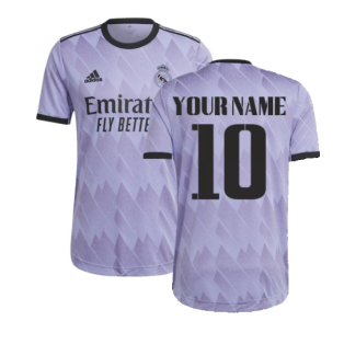 2022-2023 Real Madrid Authentic Away Shirt (Your Name)