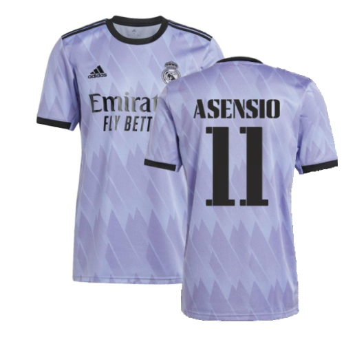 2022-2023 Real Madrid Away Shirt (ASENSIO 11)  2022-2023 Real Madrid Away Shirt (ASENSIO 11)