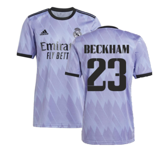2022-2023 Real Madrid Away Shirt (BECKHAM 23)  2022-2023 Real Madrid Away Shirt (BECKHAM 23)