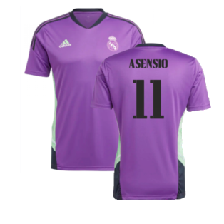 2022-2023 Real Madrid Condivo Training Jersey (Purple) (ASENSIO 11)