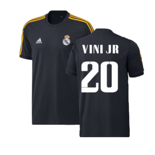 2022-2023 Real Madrid DNA 3S Tee (Navy) (VINI JR 20)