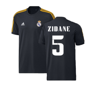 2022-2023 Real Madrid DNA 3S Tee (Navy) (ZIDANE 5)