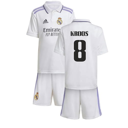 2022-2023 Real Madrid Home Mini Kit (KROOS 8) 2022-2023 Real Madrid Home Mini Kit (KROOS 8)