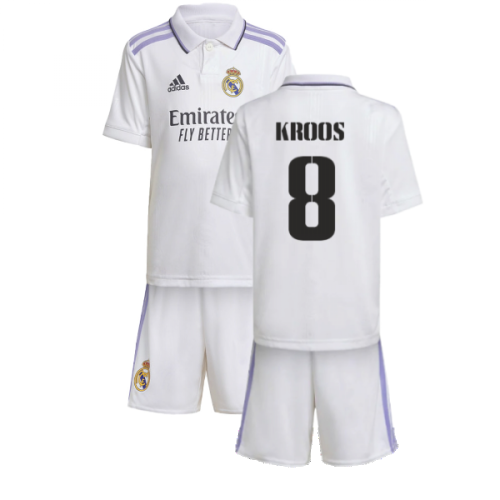 2022-2023 Real Madrid Home Mini Kit (KROOS 8) 2022-2023 Real Madrid Home Mini Kit (KROOS 8)